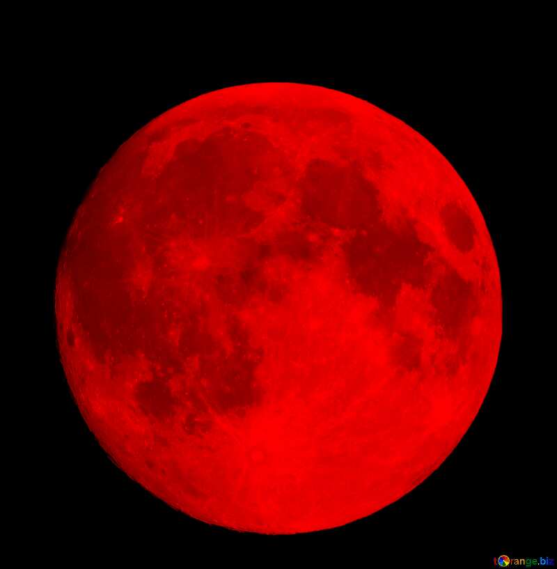 Red Full Moon Wallpapers