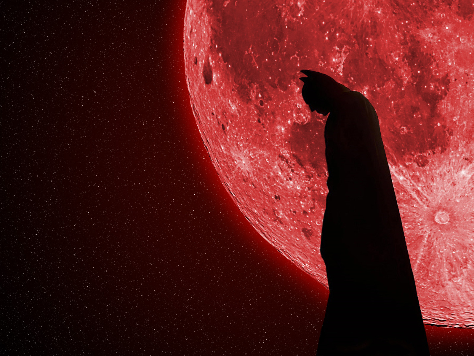 Red Full Moon Wallpapers