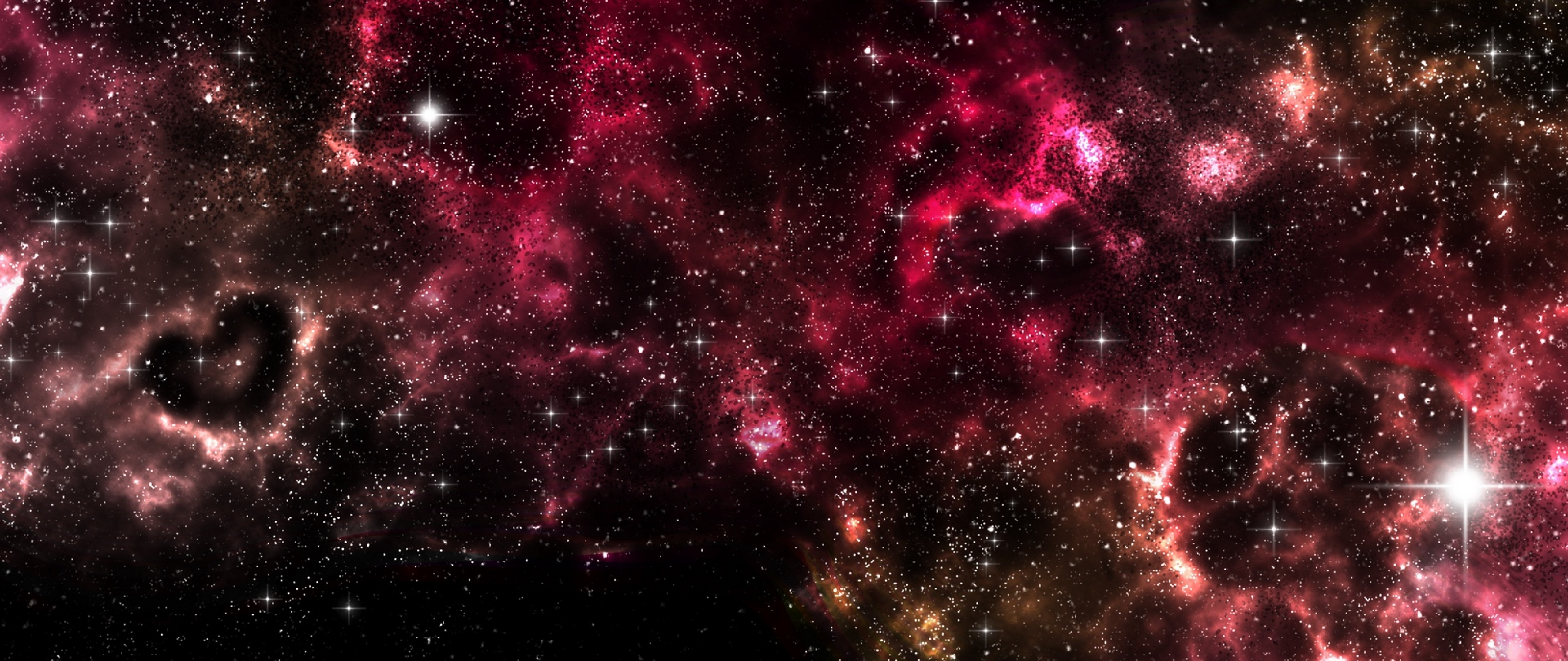 Red Galaxy 4K Ultra Hd Wallpapers