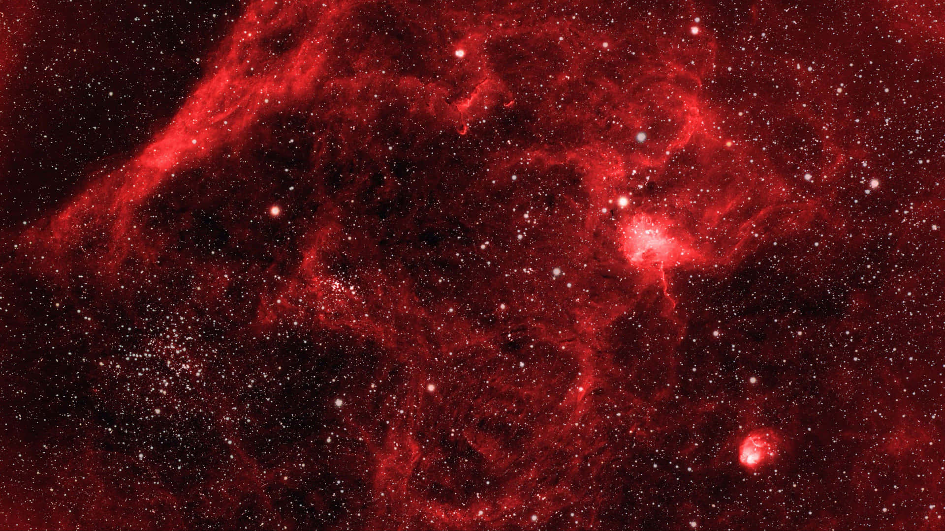 Red Galaxy Space Wallpapers