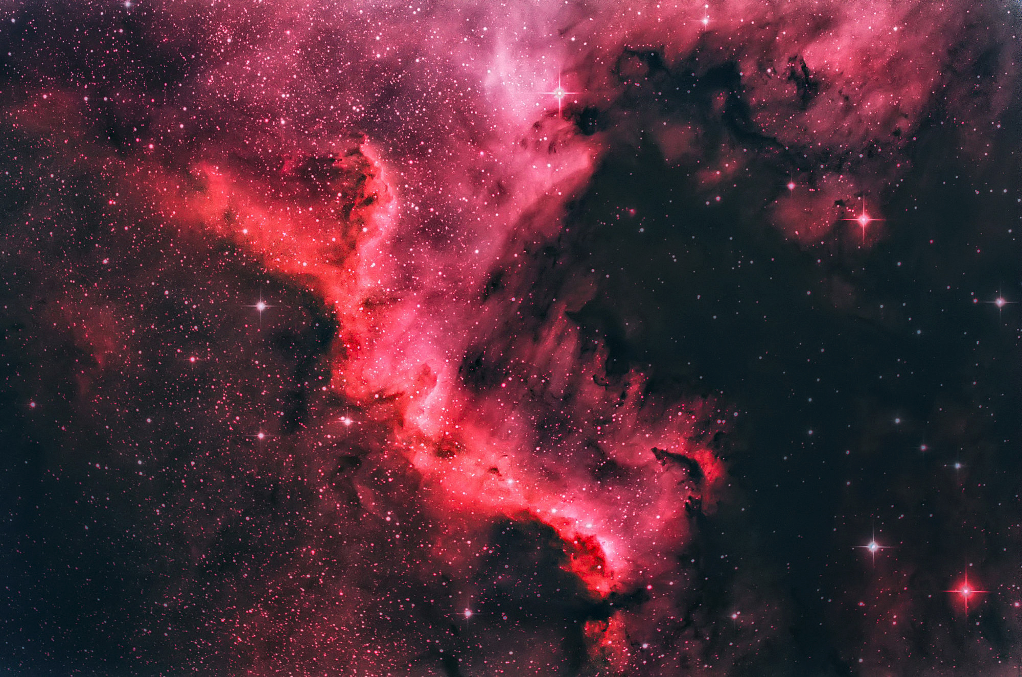 Red Galaxy Space Wallpapers