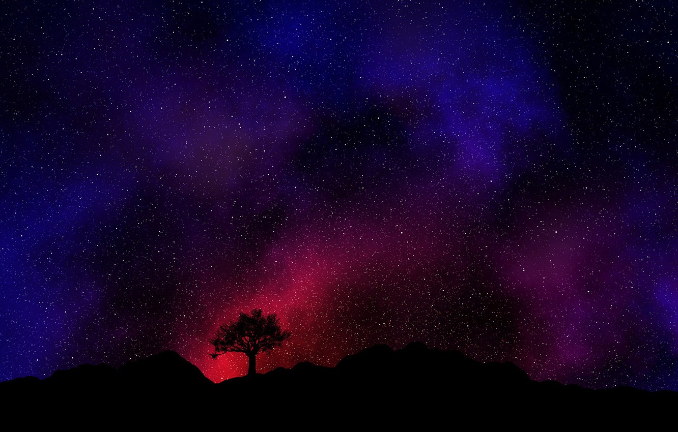 Red Galaxy Space Wallpapers