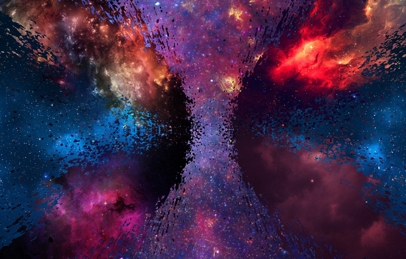 Red Galaxy Space Wallpapers