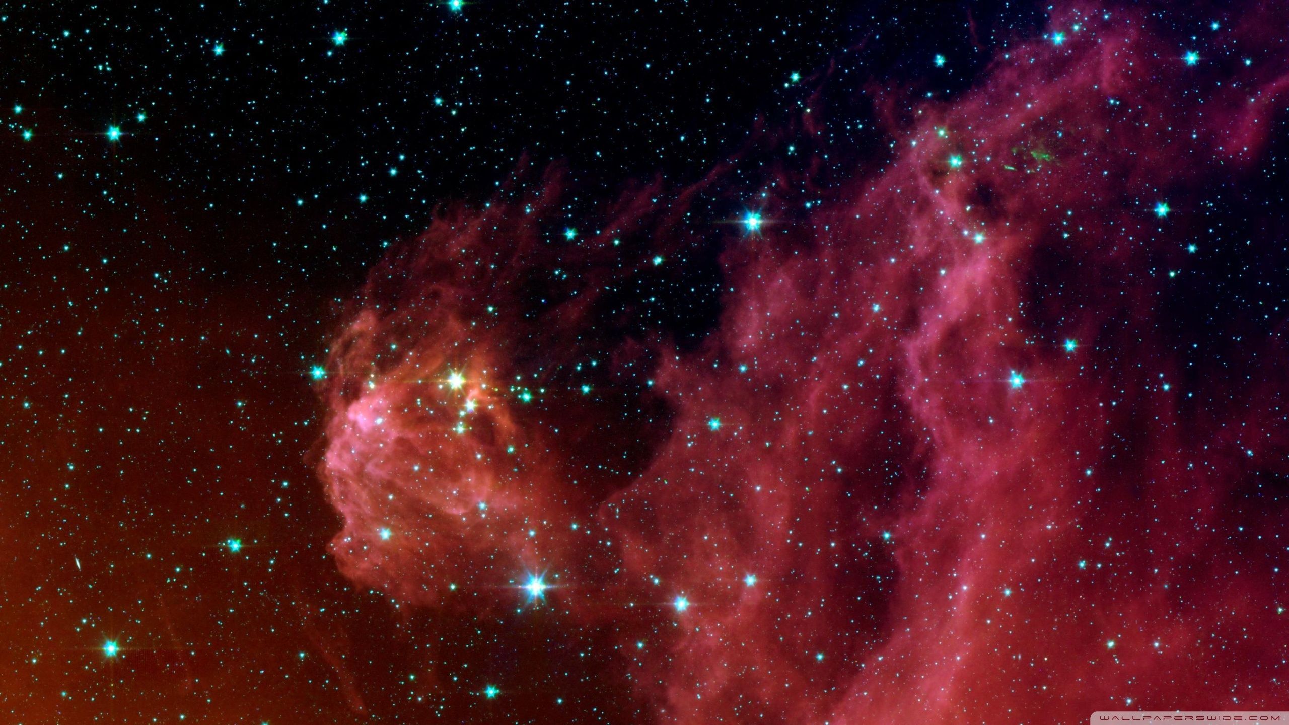 Red Galaxy Space Wallpapers