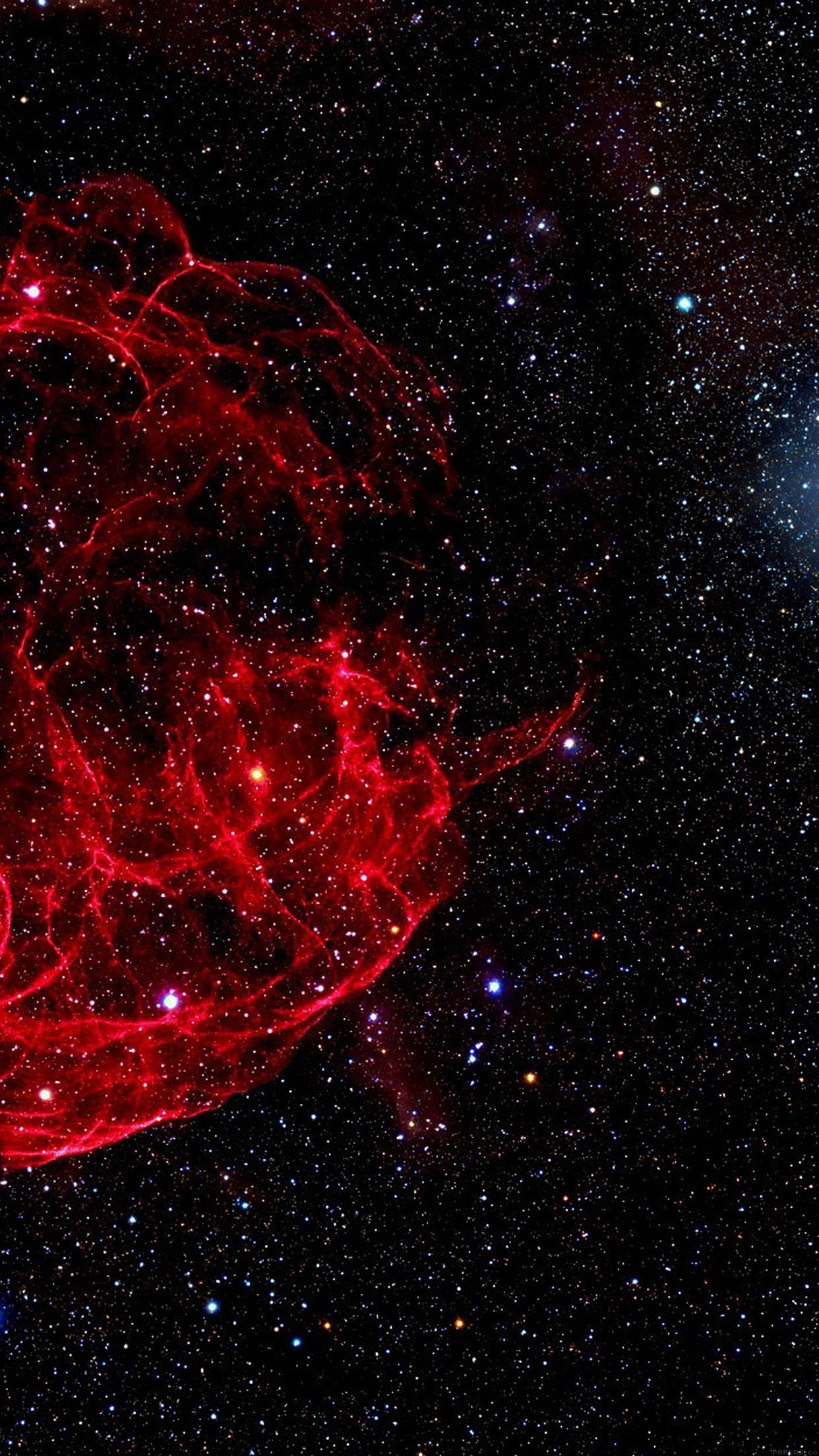 Red Galaxy Space Wallpapers