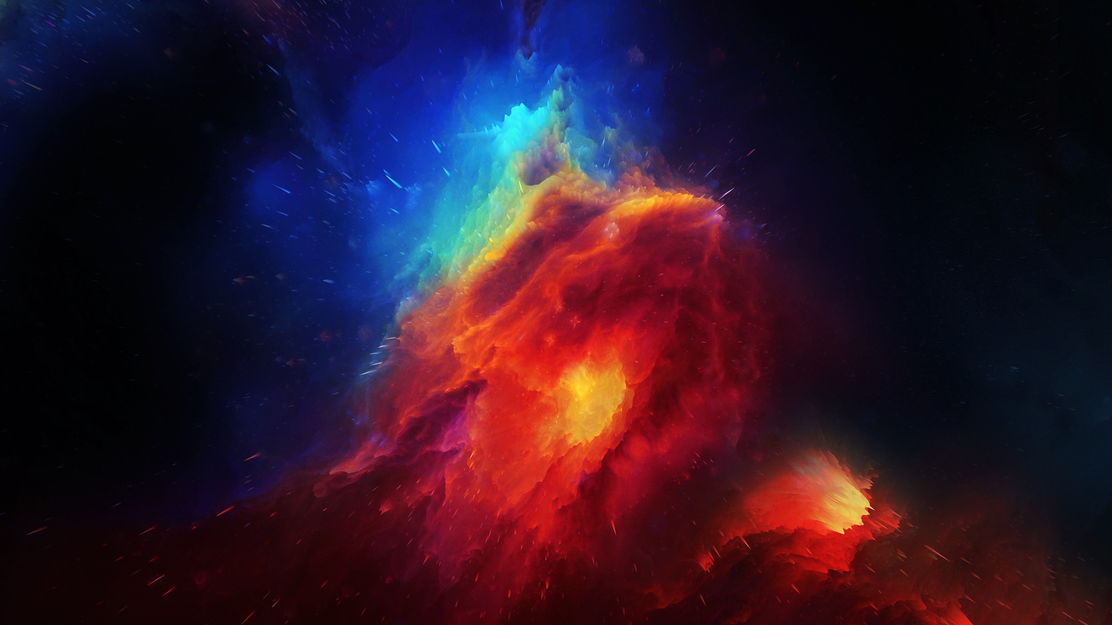 Red Galaxy Space Wallpapers