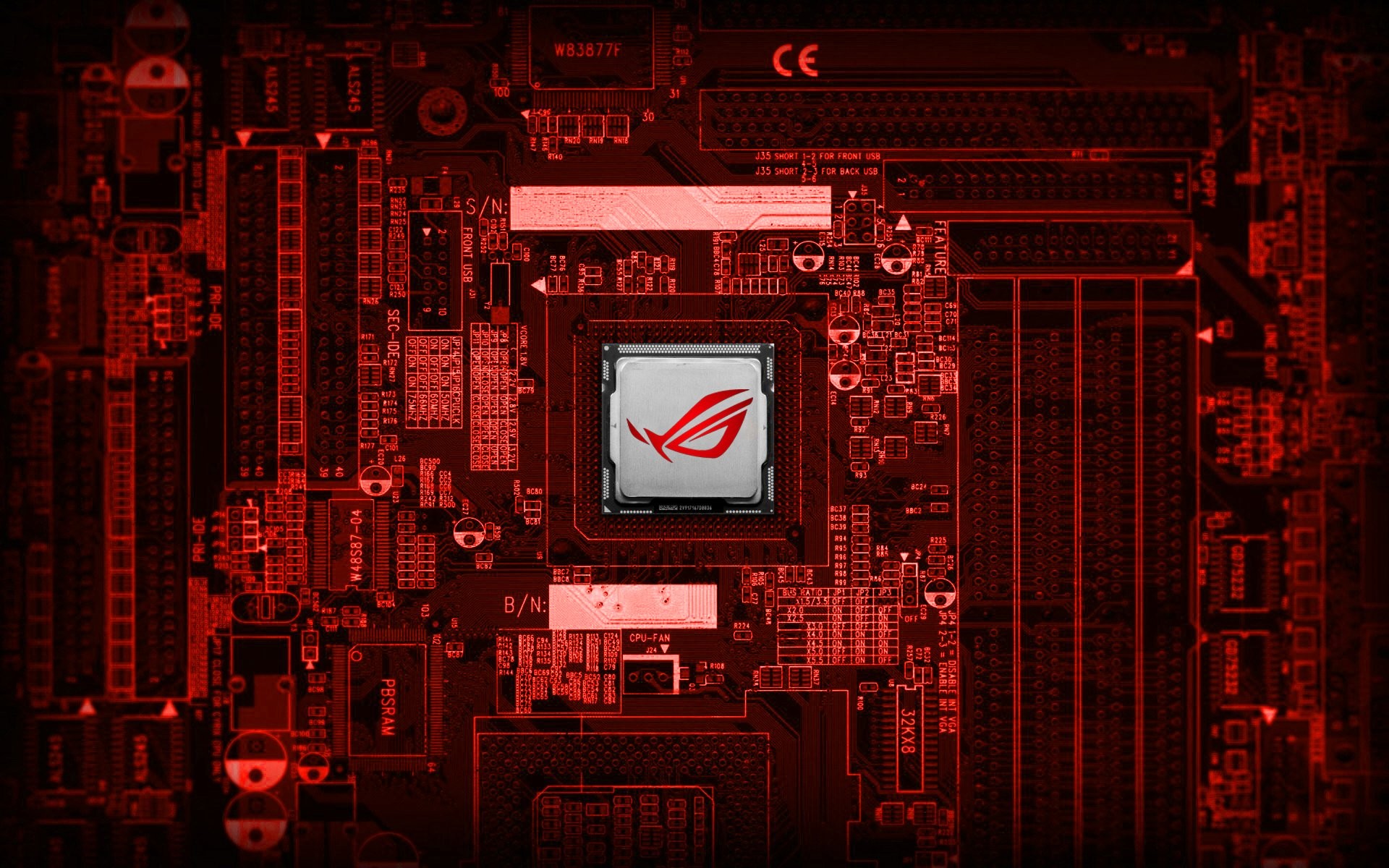 Red Gaming Pc Wallpapers