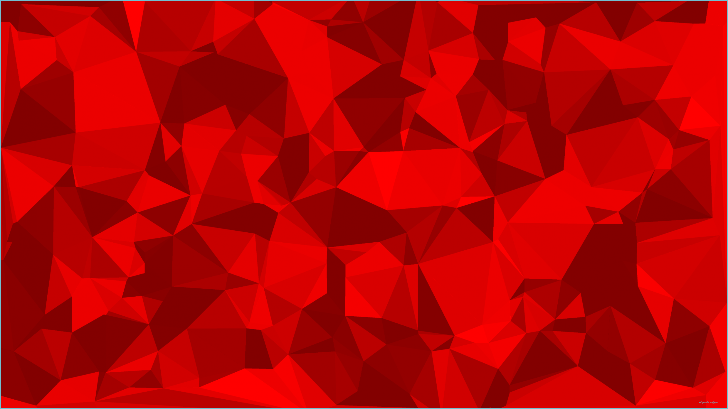 Red Geometric Shapes Wallpapers