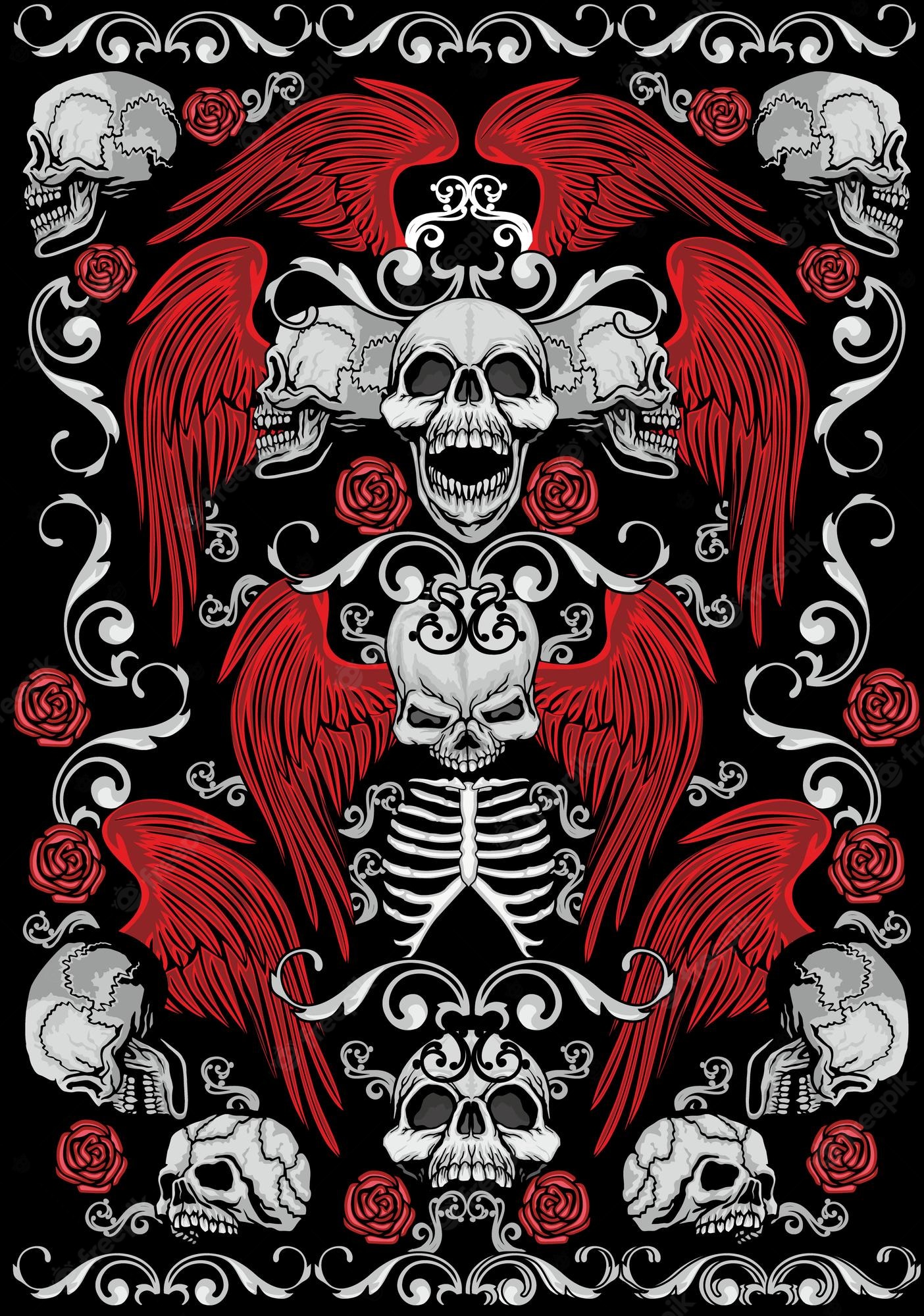 Red Gothic Iphone Wallpapers