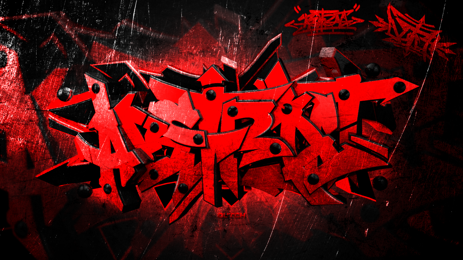 Red Graffiti Wallpapers