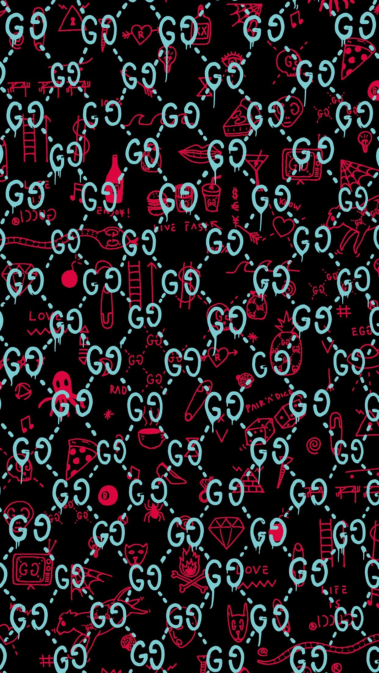 Red Gucci Wallpapers