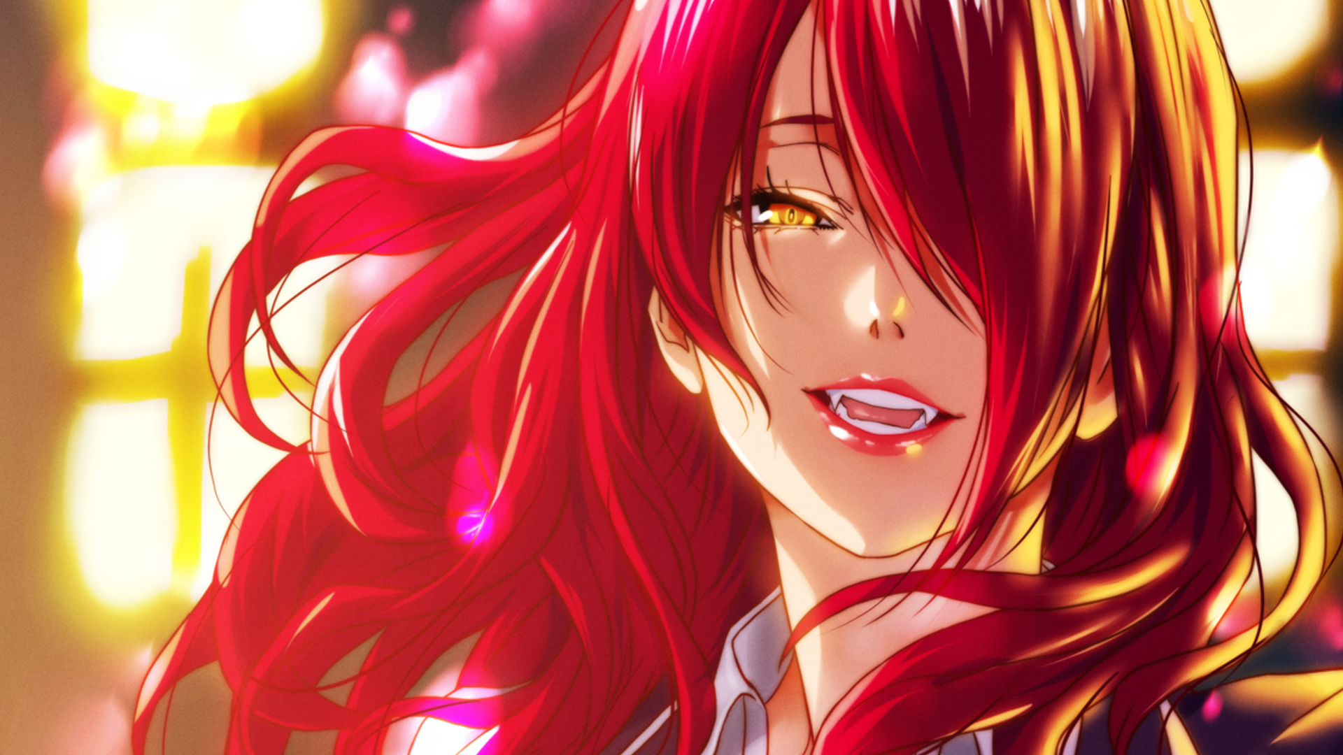 Red Hair Anime Girl Wallpapers