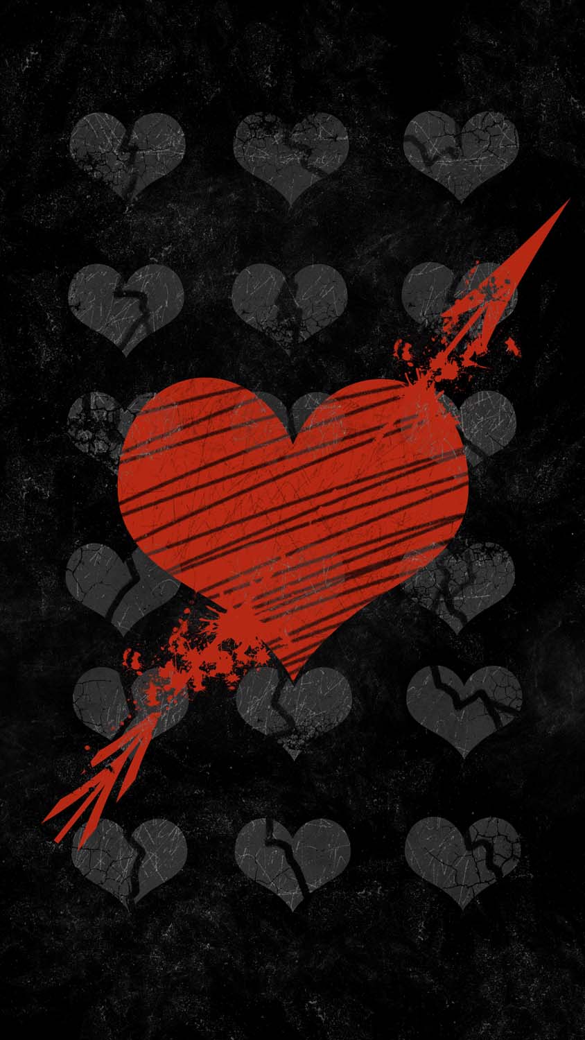 Red Heart Iphone Wallpapers