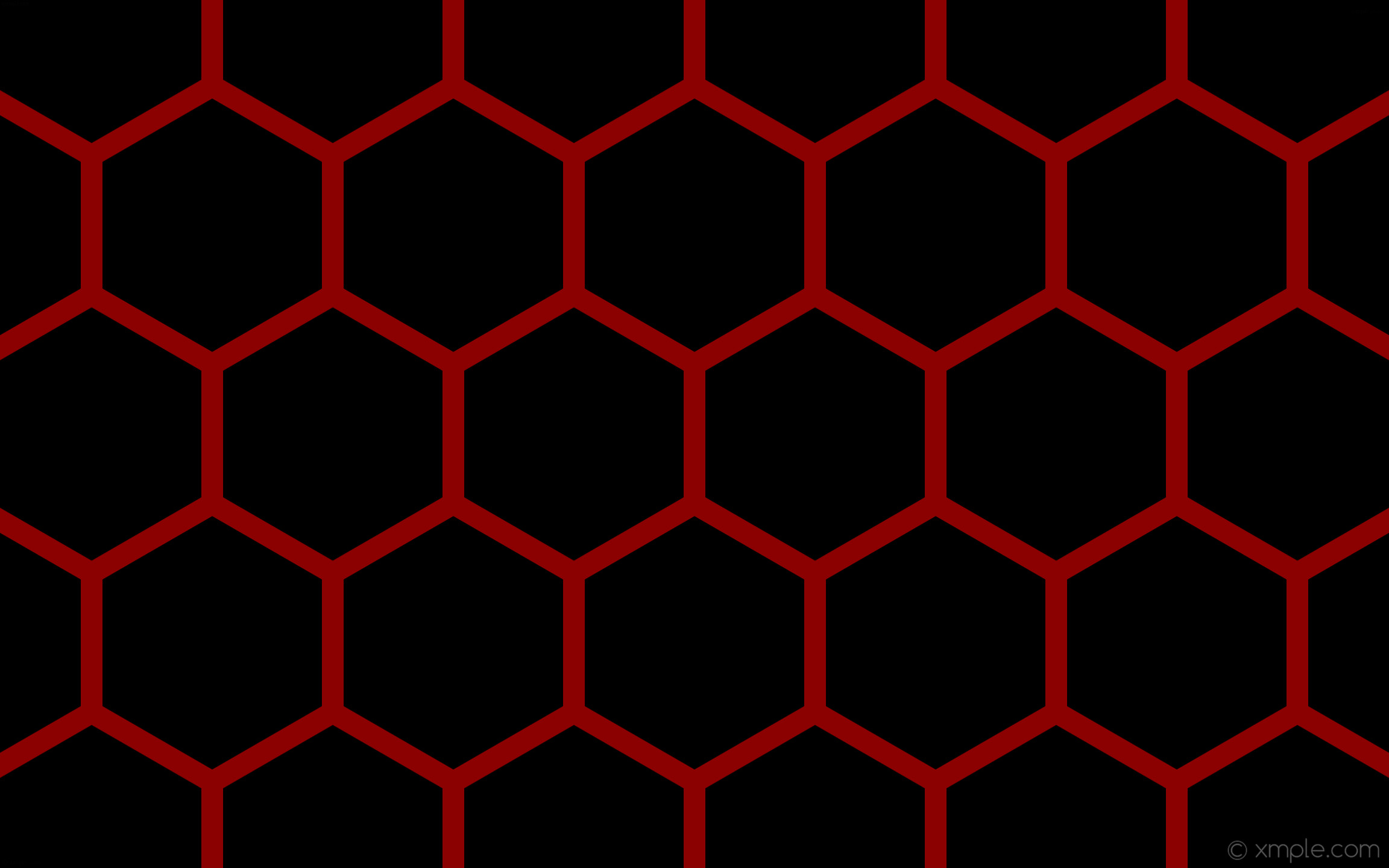 Red Hexagon Wallpapers