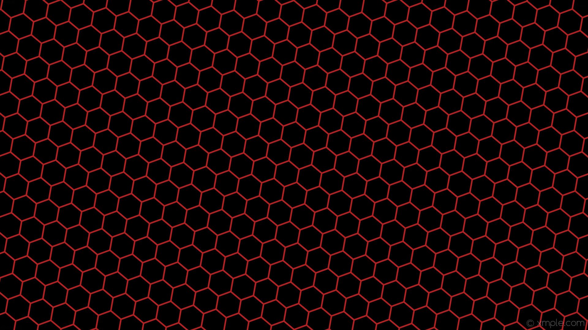 Red Hexagon Wallpapers