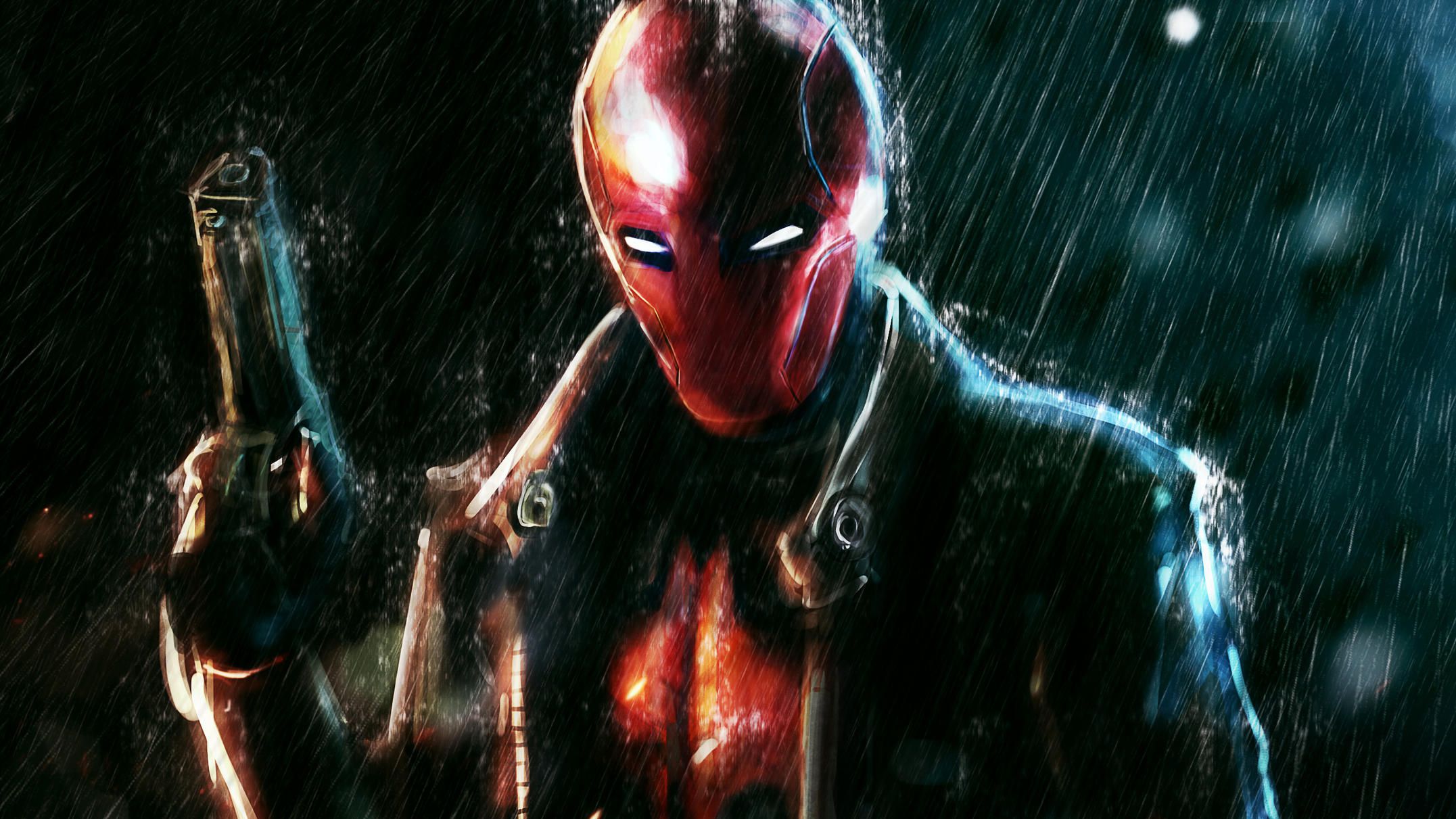 Red Hood 4K Art Wallpapers