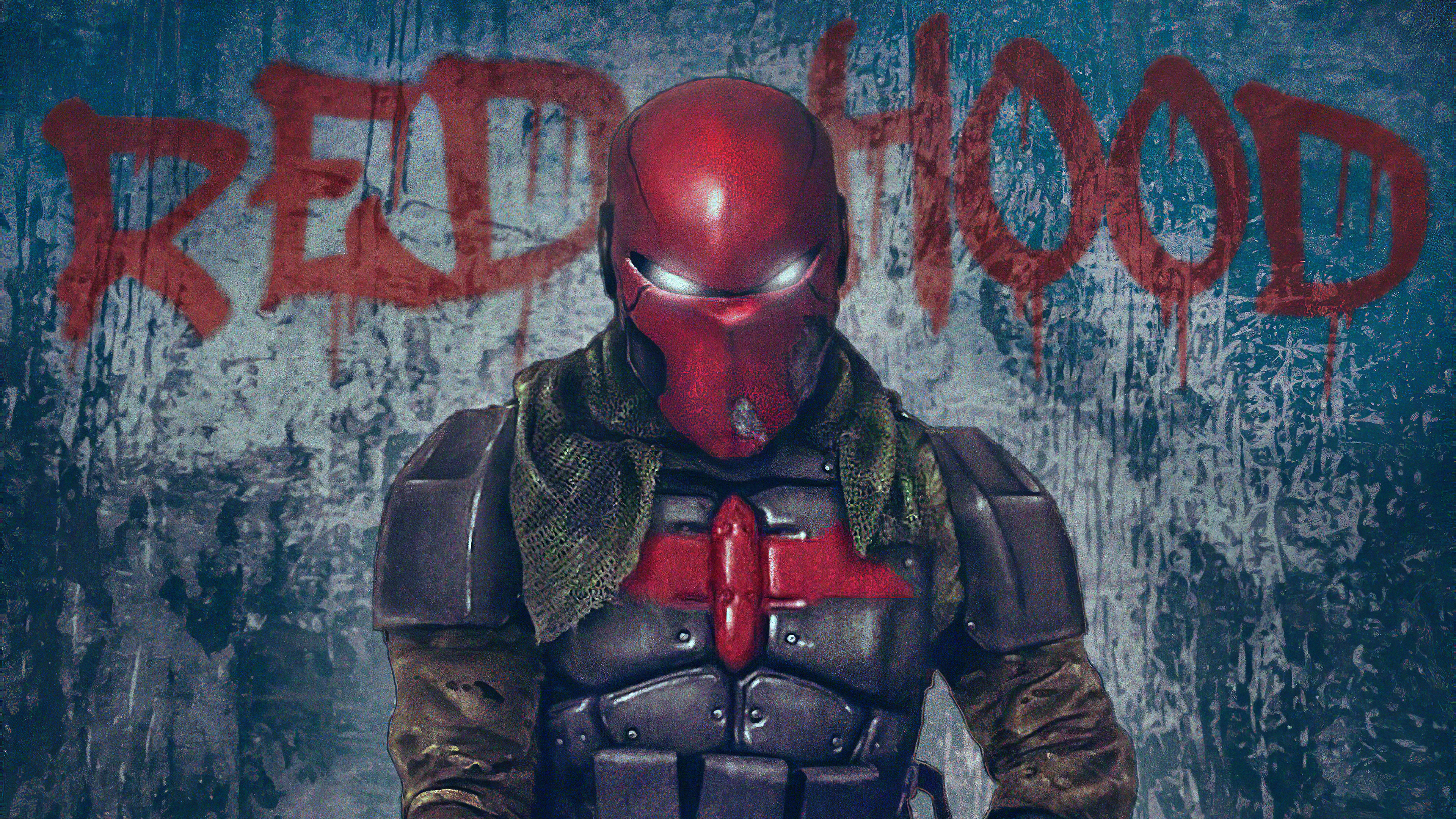 Red Hood 4K Concept Art Wallpapers