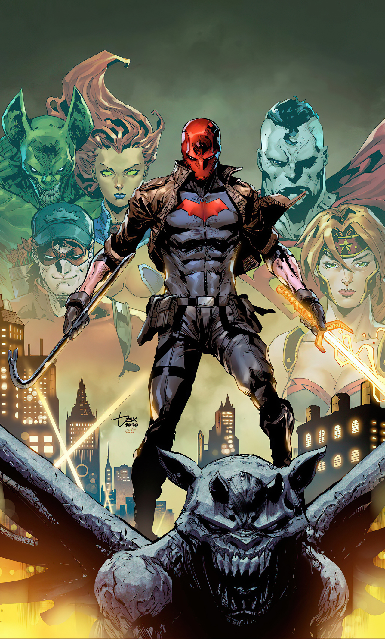 Red Hood Comic Digital Art Wallpapers