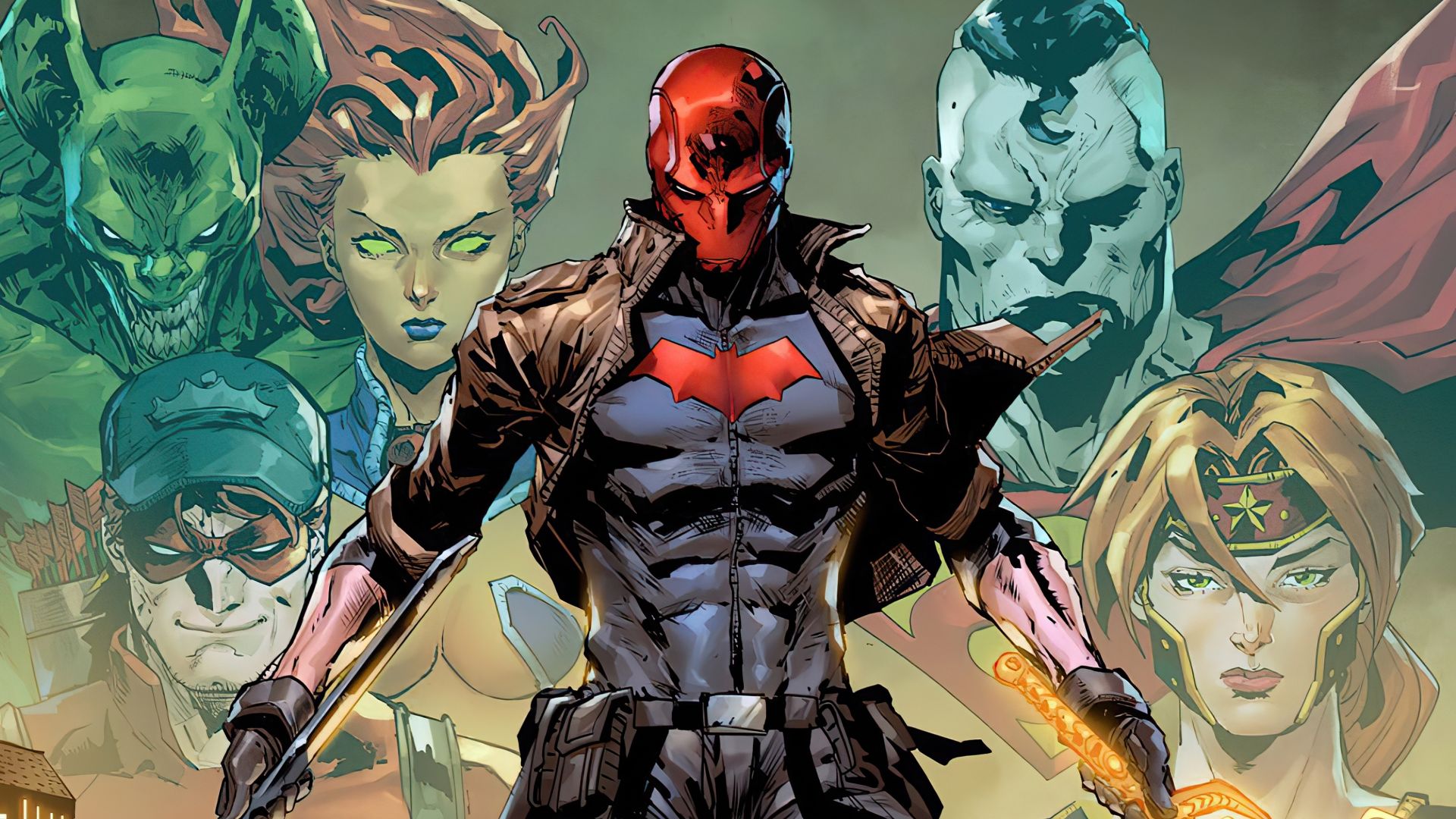 Red Hood Dc Comic Art Wallpapers