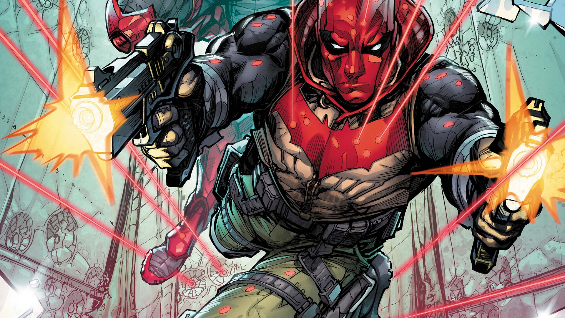 Red Hood Dc Comic Art Wallpapers