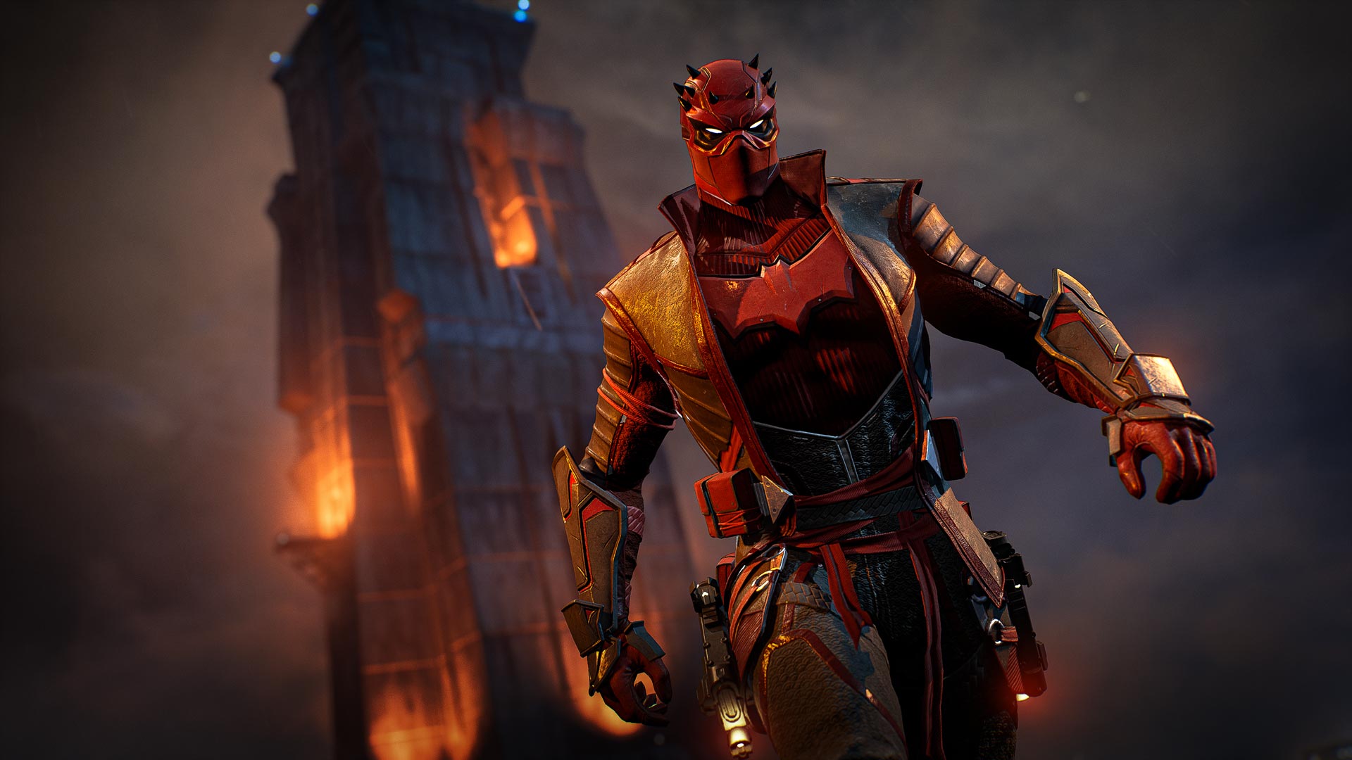 Red Hood On Bike Wallpapers