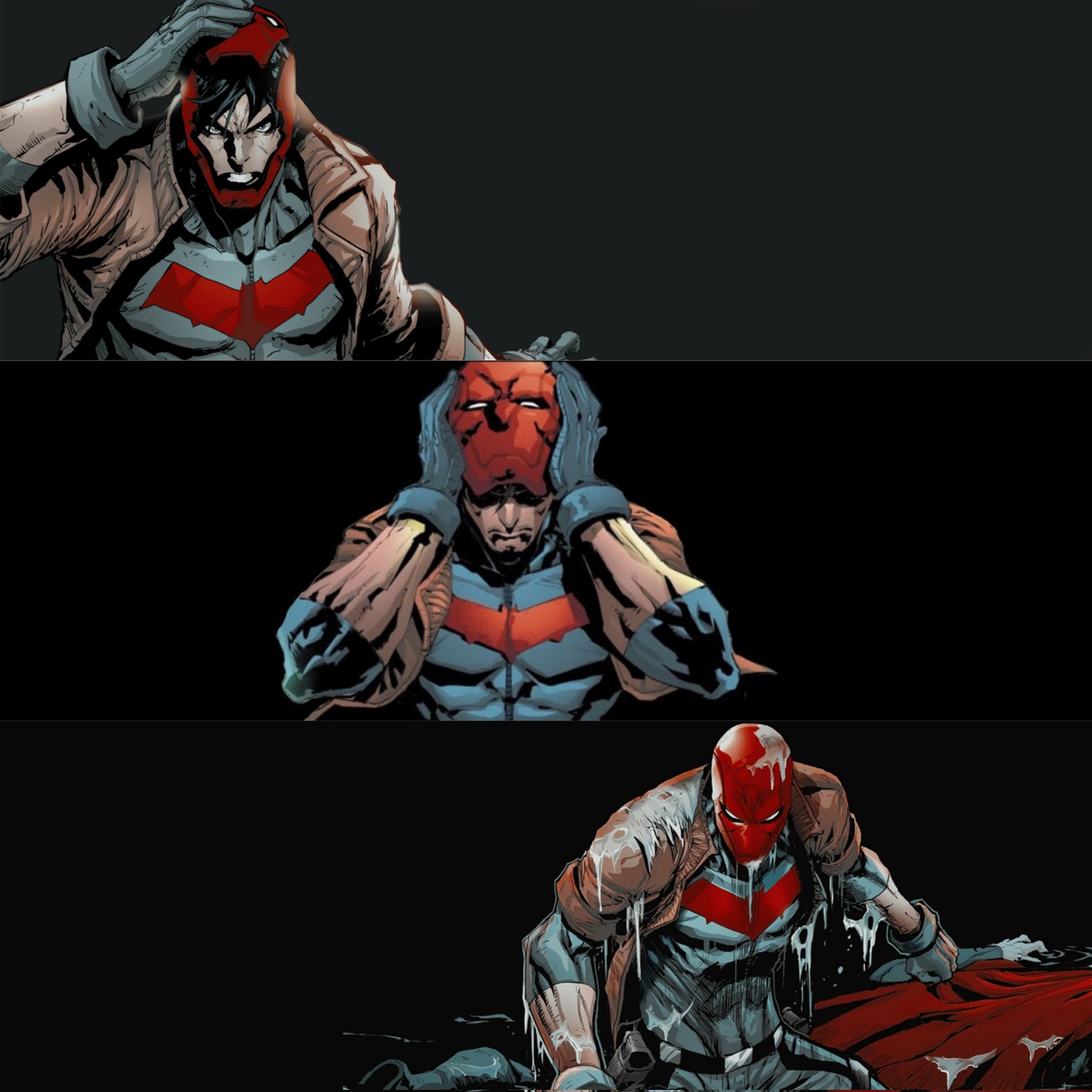 Red Hood On Bike Wallpapers