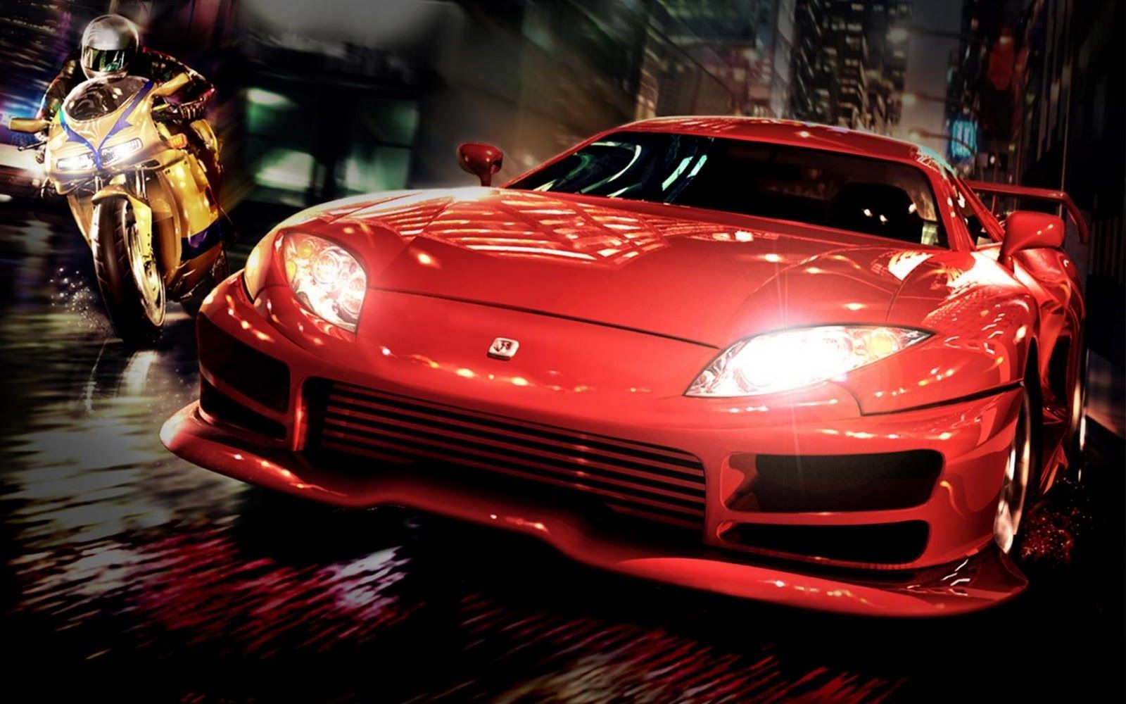 Red Hot Cars Wallpapers