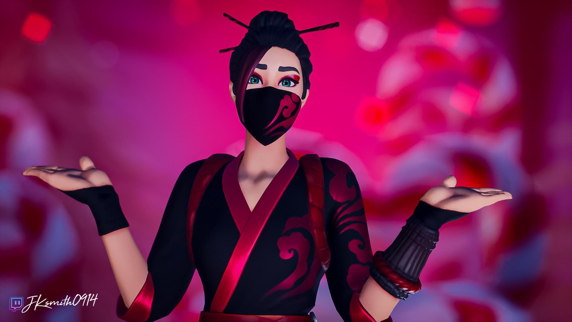 Red Jade Fortnite Wallpapers