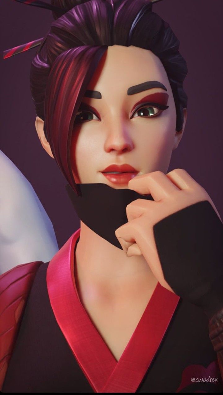 Red Jade Fortnite Wallpapers