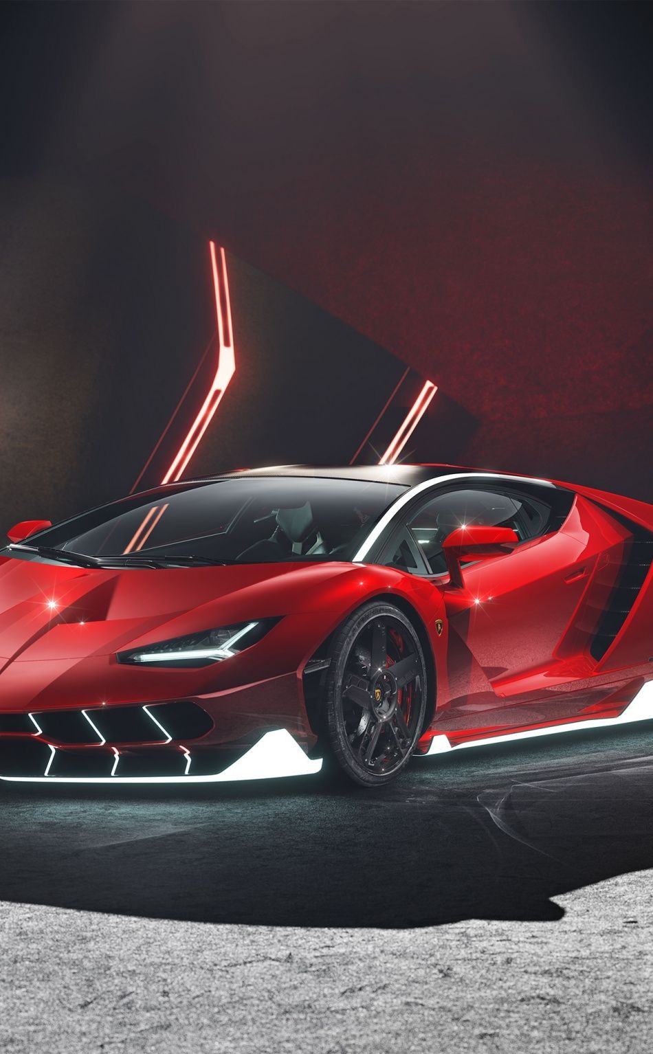 Red Lamborghini Centenario Wallpapers