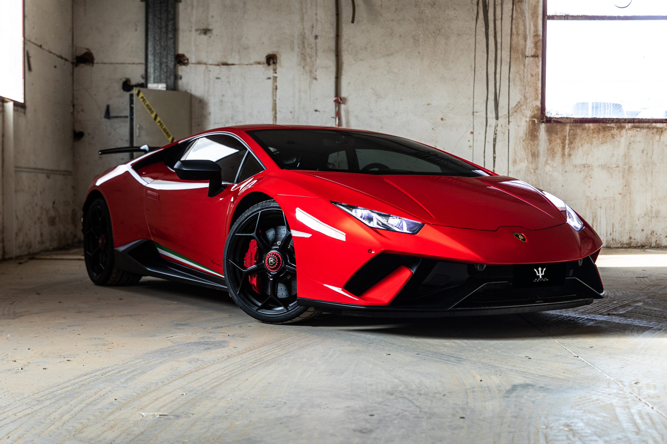 Red Lamborghini Huracan Supercar Vehicle Wallpapers