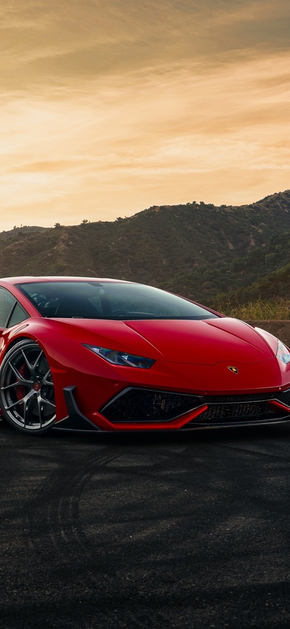 Red Lamborghini Iphone Wallpapers