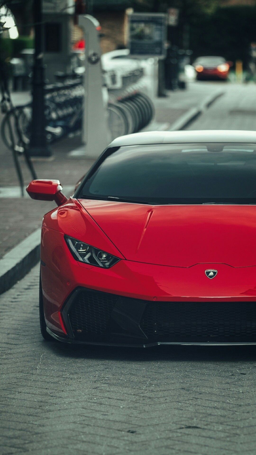 Red Lamborghini Iphone Wallpapers