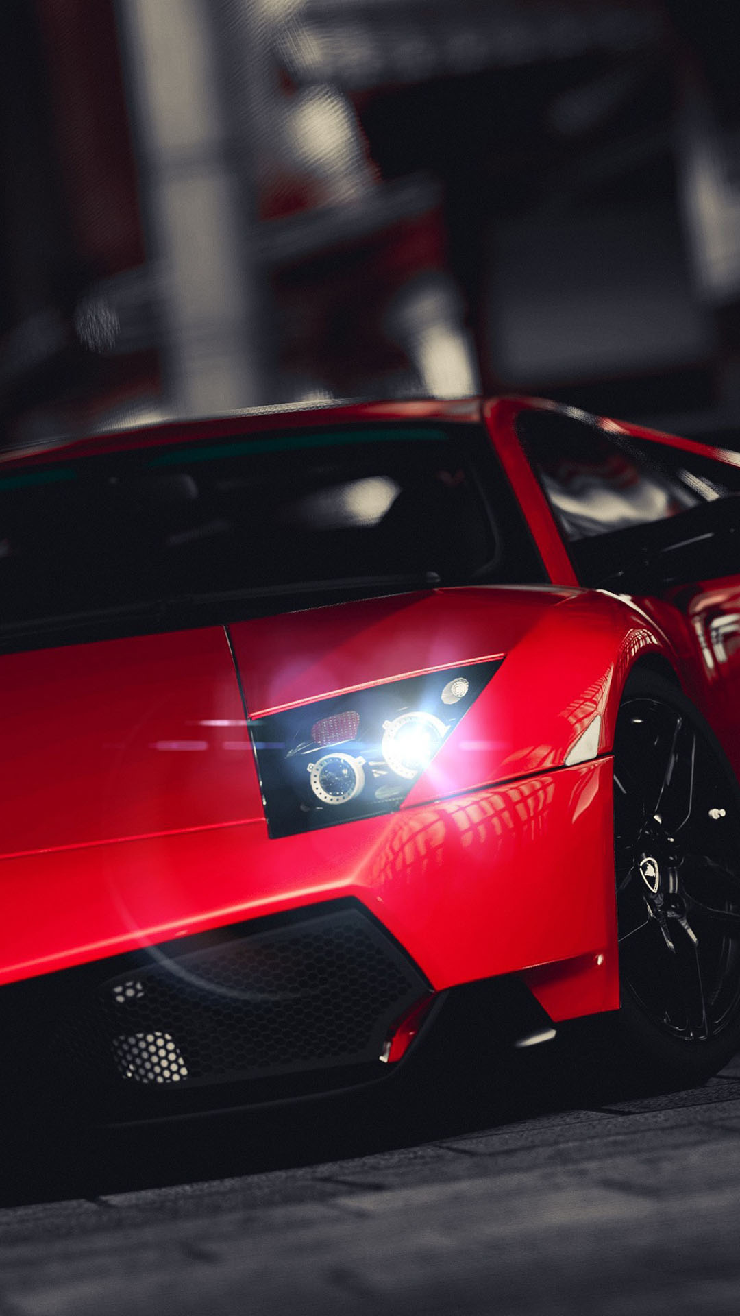 Red Lamborghini Iphone Wallpapers