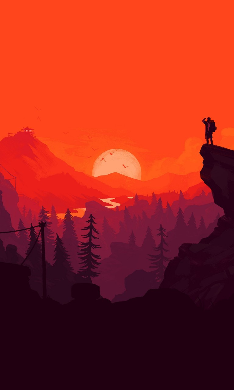 Red Landscape Wallpapers