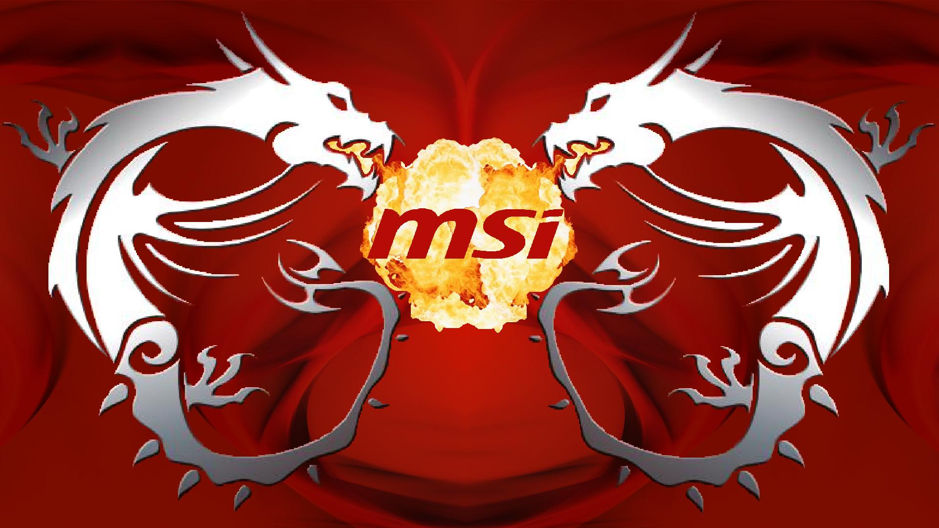 Red Msi Wallpapers