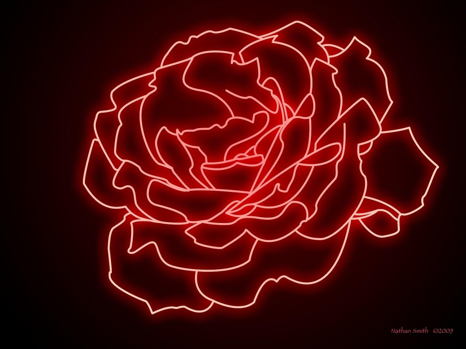 Red Neon Pictures Wallpapers