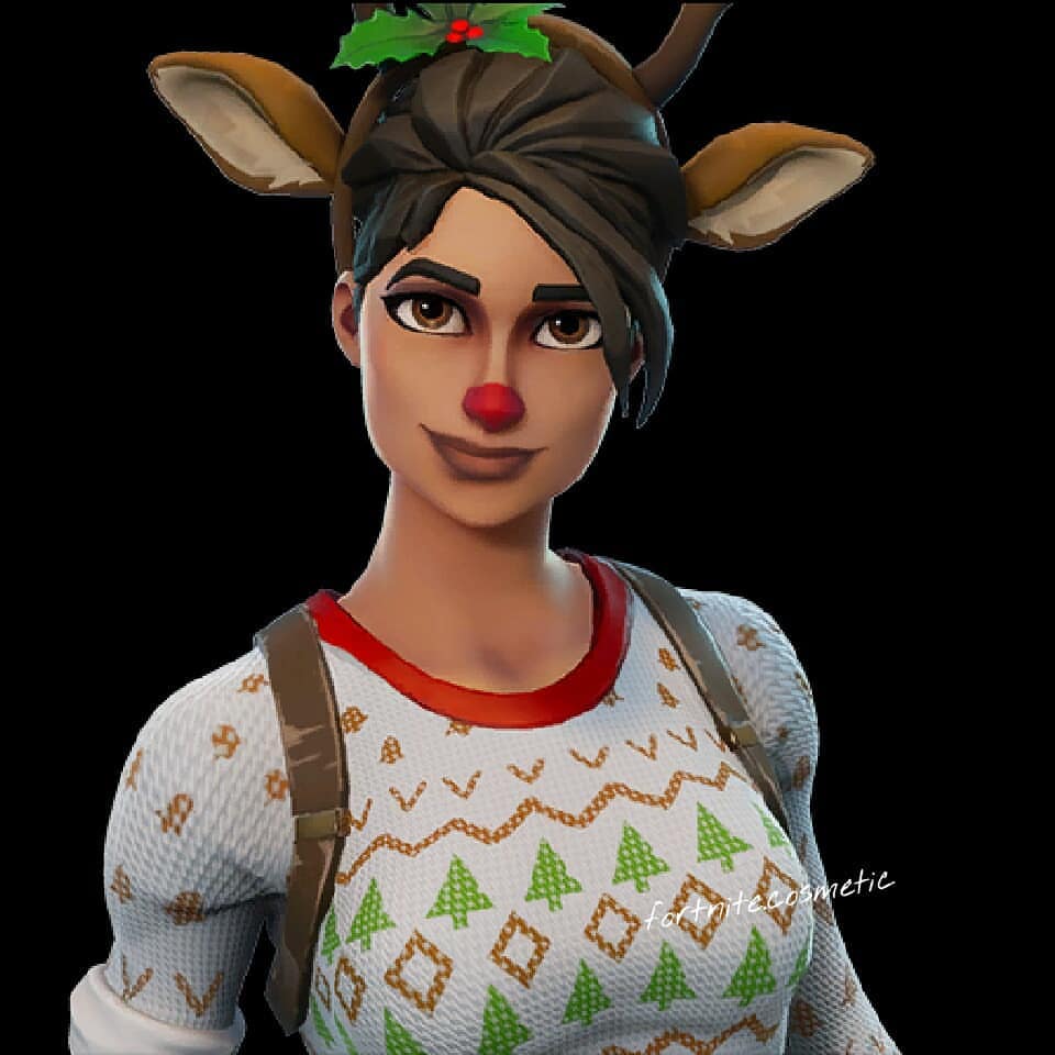 Red Nosed Raider Fortnite Wallpapers