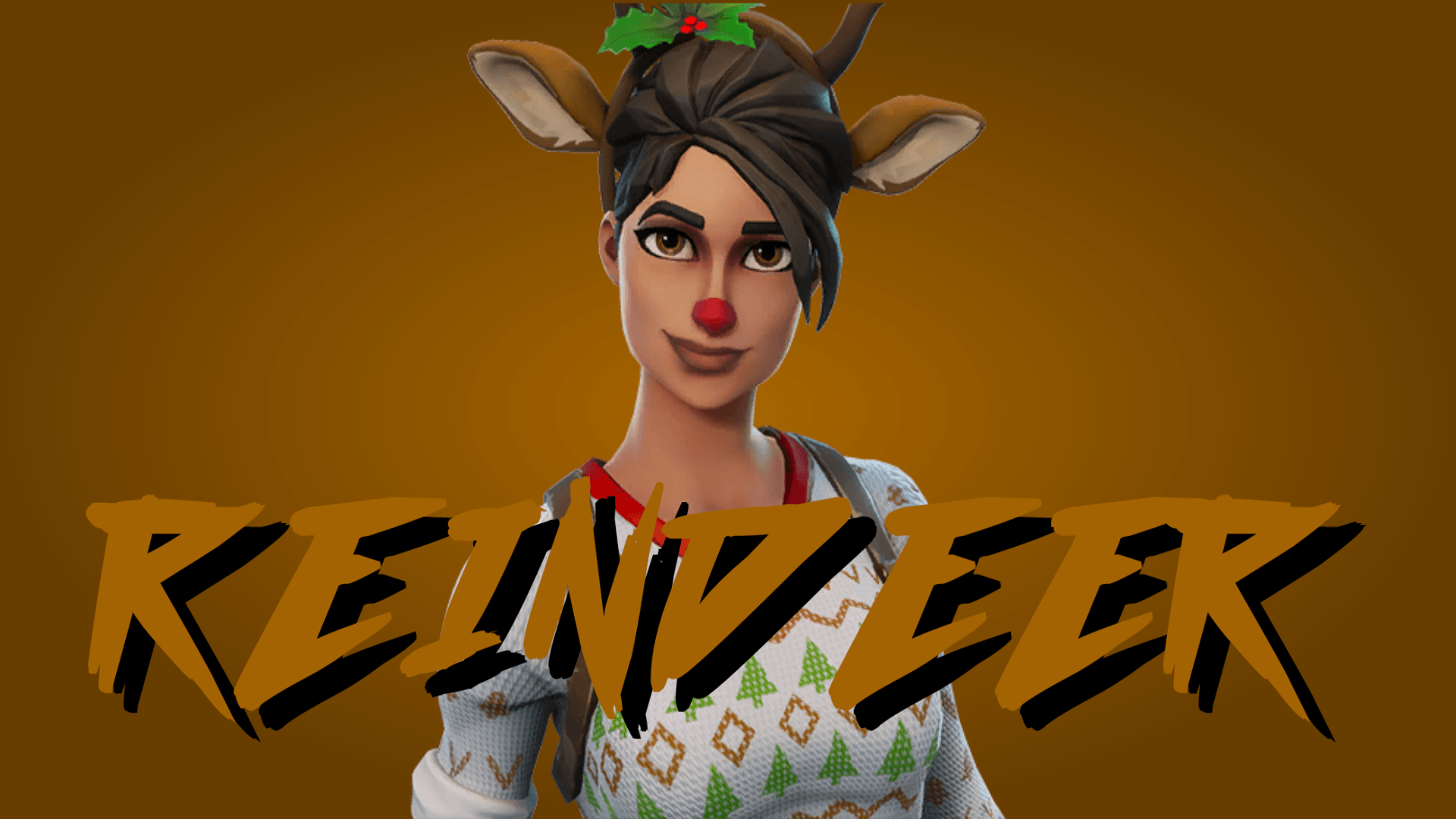 Red Nosed Raider Fortnite Wallpapers