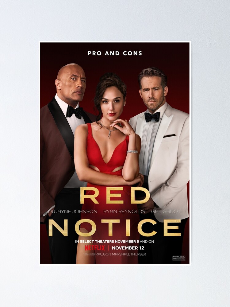 Red Notice Netflix Movie Wallpapers