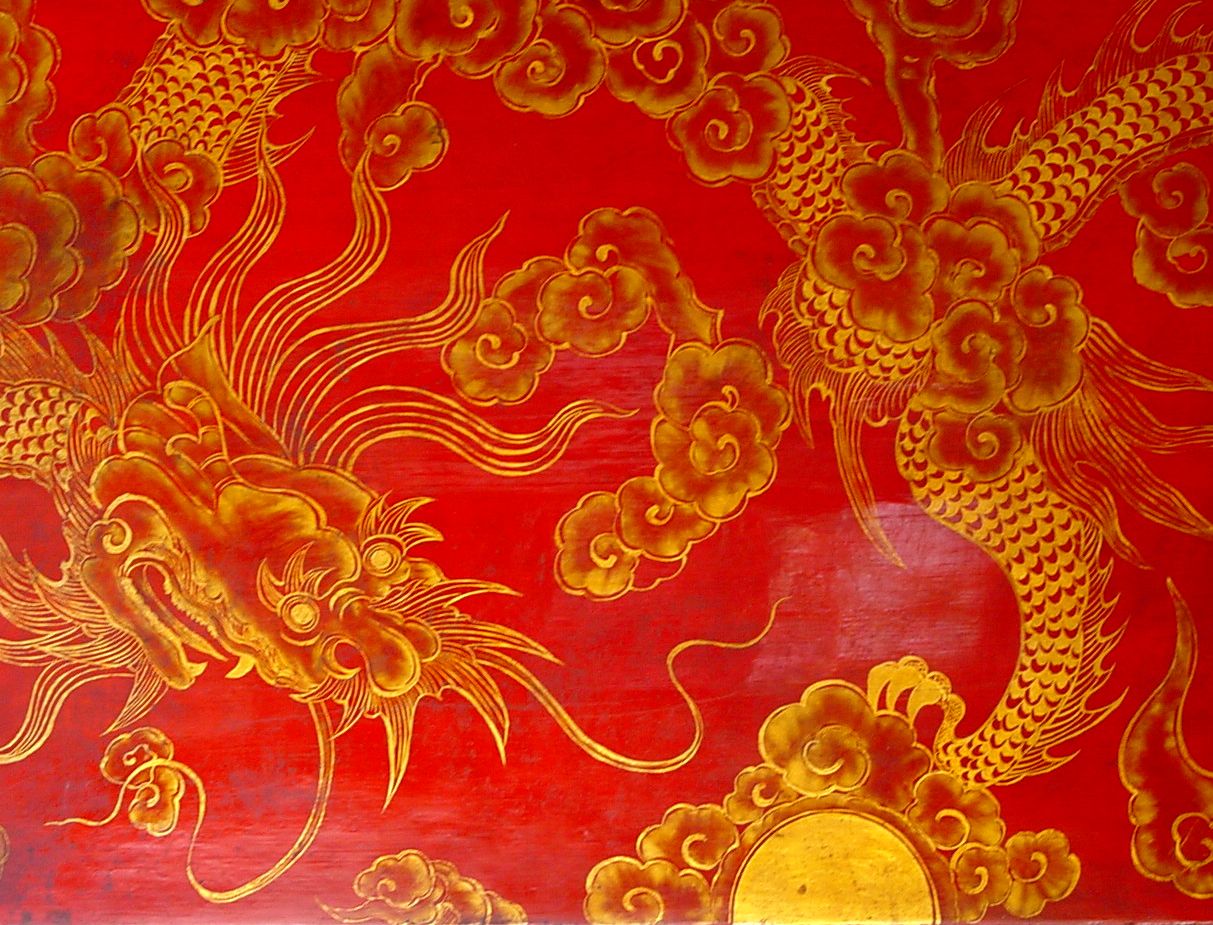 Red Oriental Wallpapers