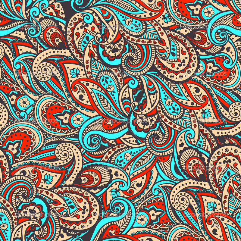 Red Paisley Wallpapers