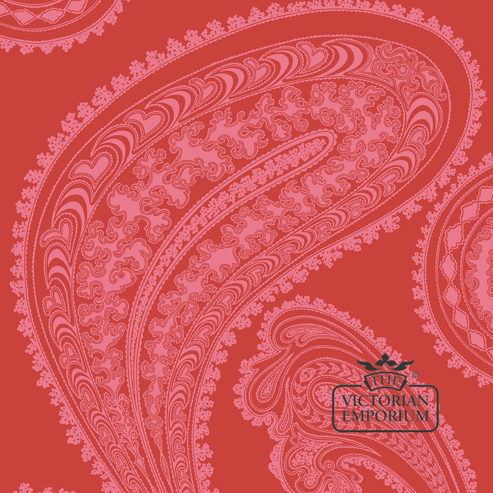 Red Paisley Wallpapers