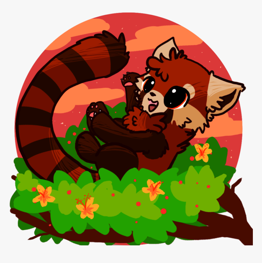 Red Panda Cute Cartoon Wallpapers