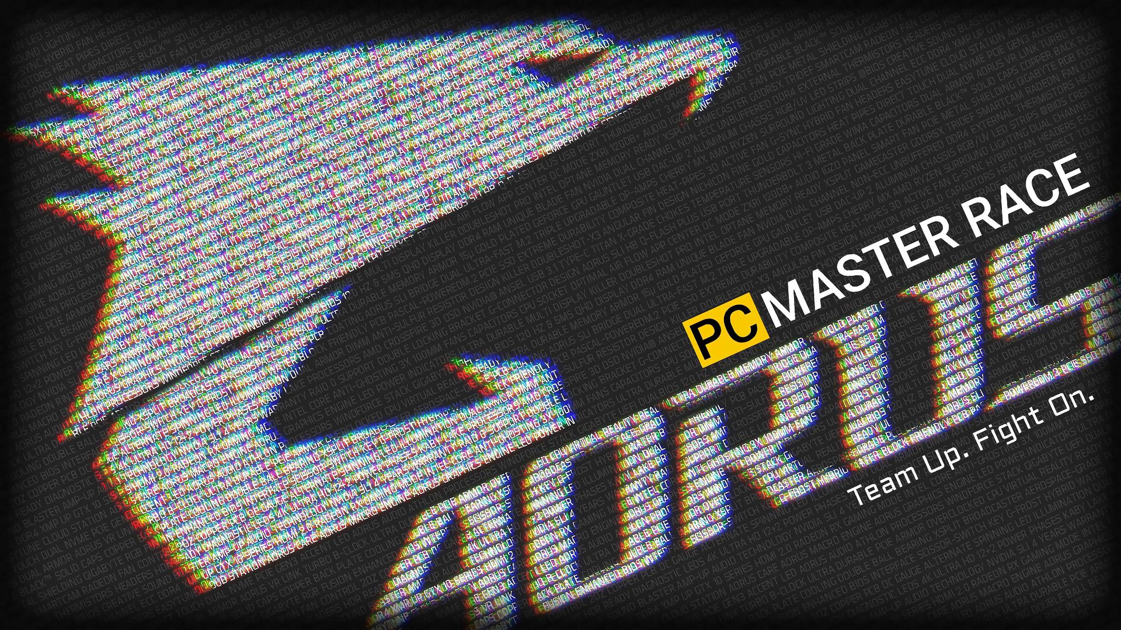 Red Pc Gaming Master Race Wallpapers