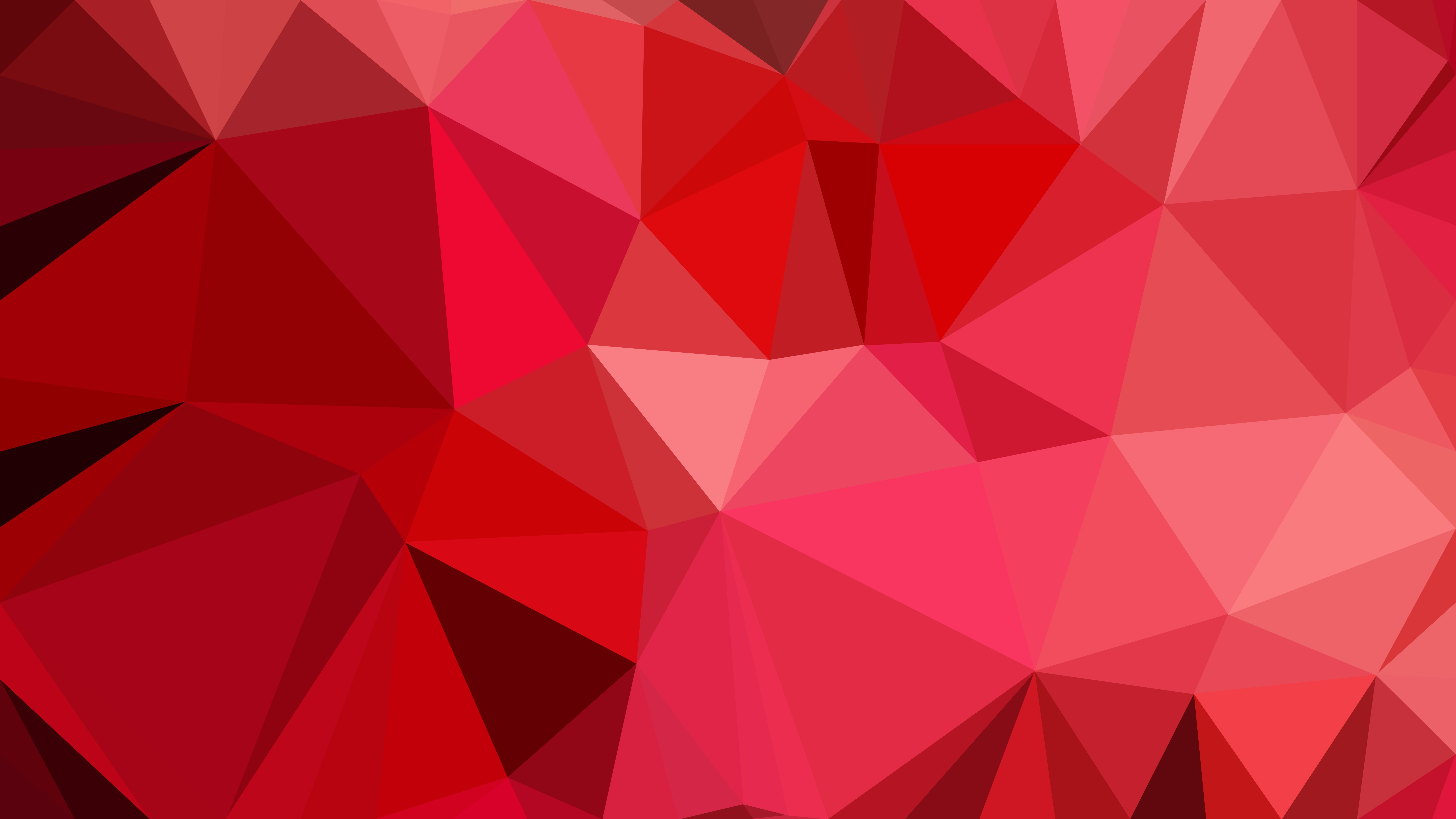Red Polygon Wallpapers