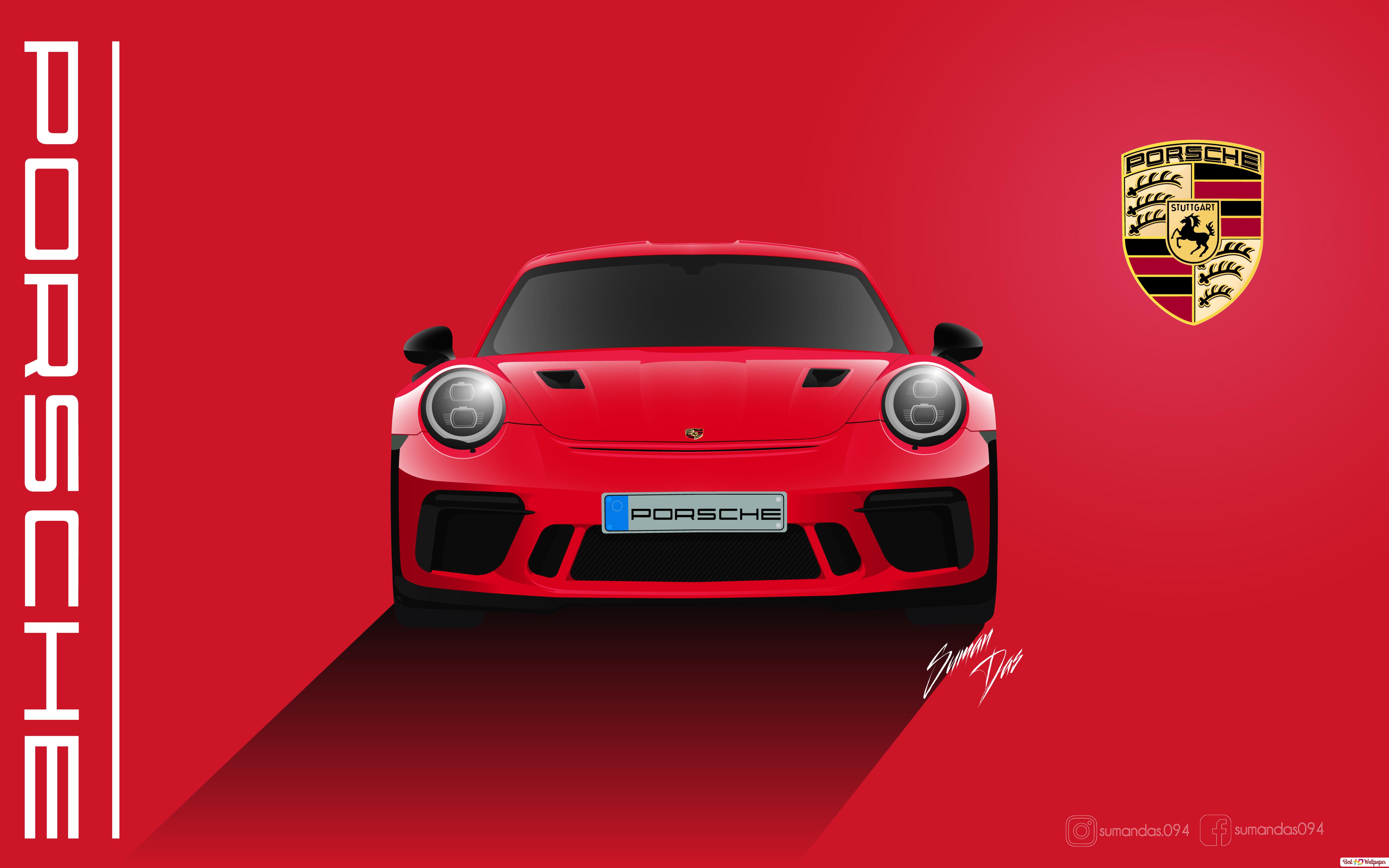 Red Porsche Wallpapers