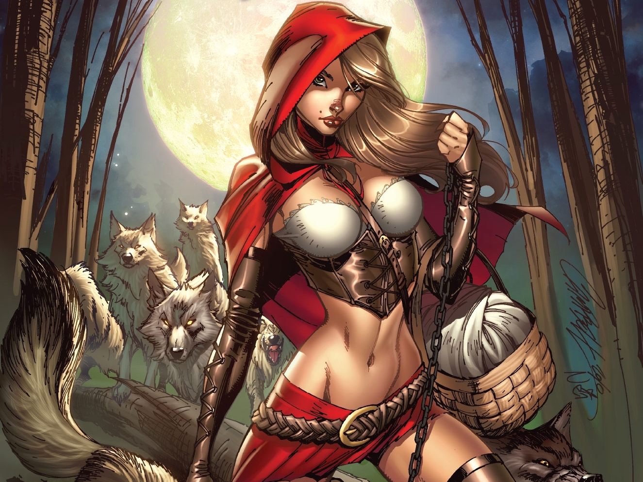 Red Riding Hood Anime Wallpapers