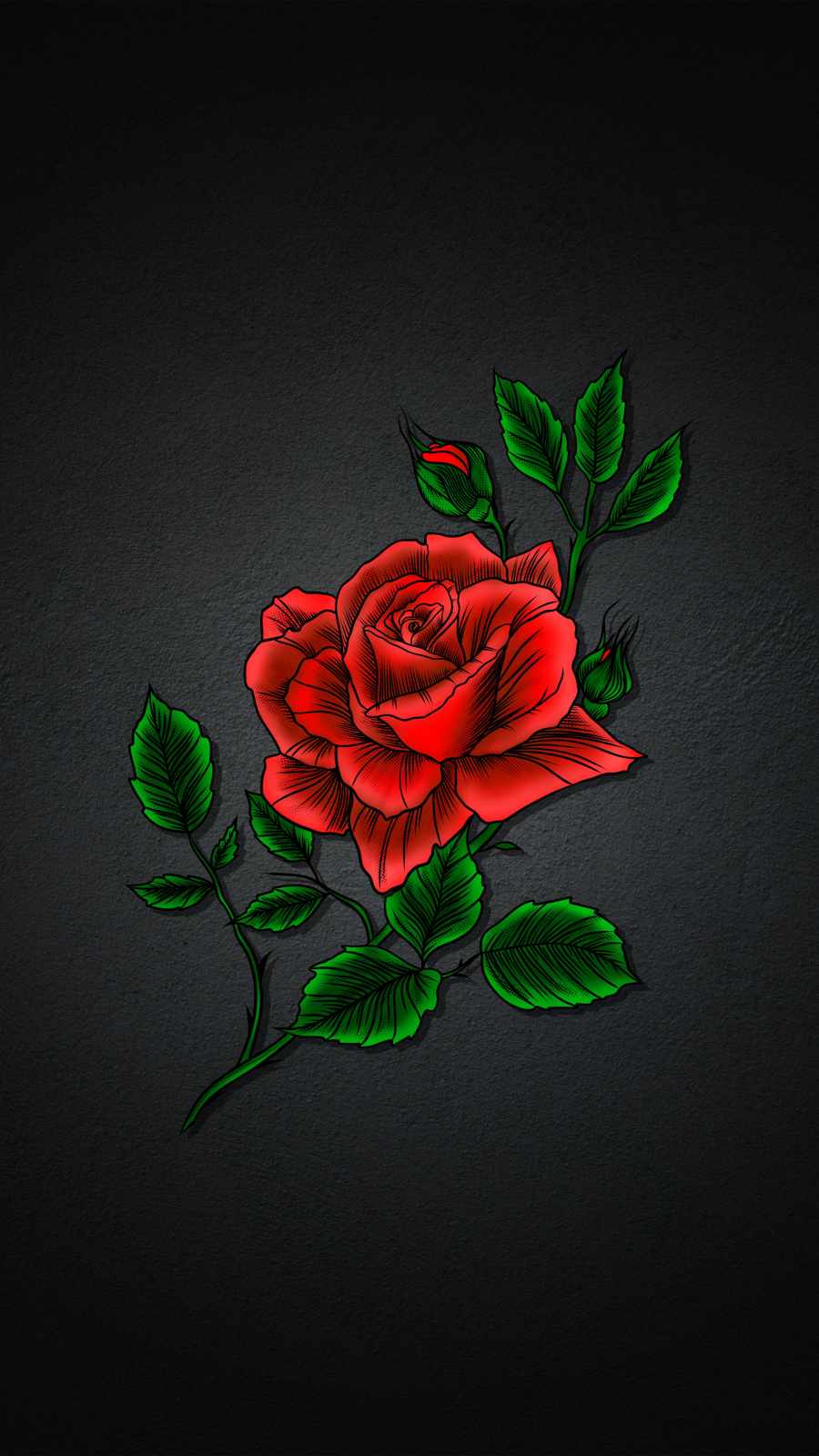 Red Roses Art Wallpapers