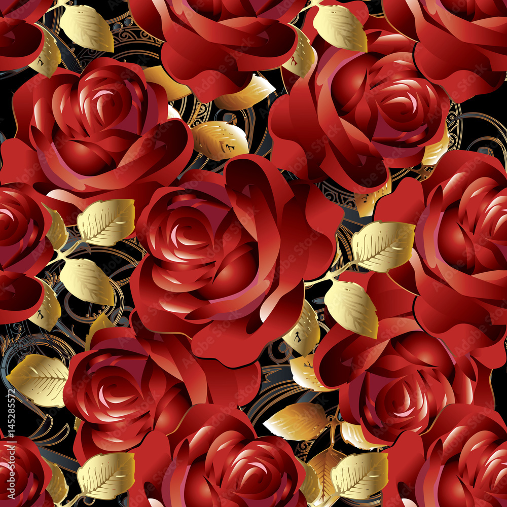 Red Roses Art Wallpapers